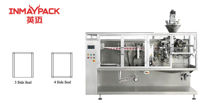 Three and four side sachet pouch packaging machine