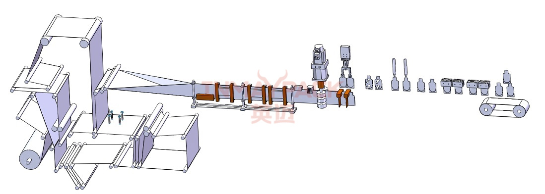 HMK2000D Double-Output Special-Shaped Self-supporting Bag Packaging Machine-2