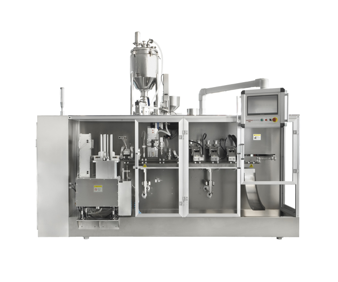 Three and four side sachet pouch packaging machine
