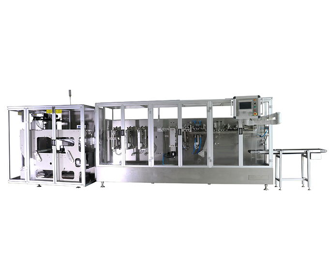 Mini doypack packaging machine for granule, powder, liquid